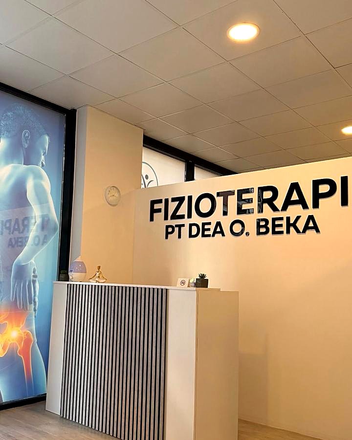 Recepsioni i ordinancës Fizioterapia Elevate, PT Dea O. Beka